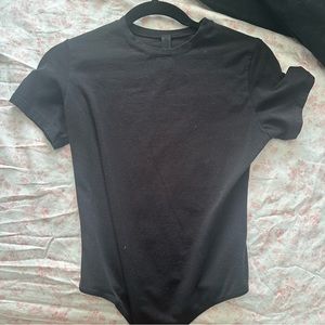 Skims cotton jersey bodysuit
